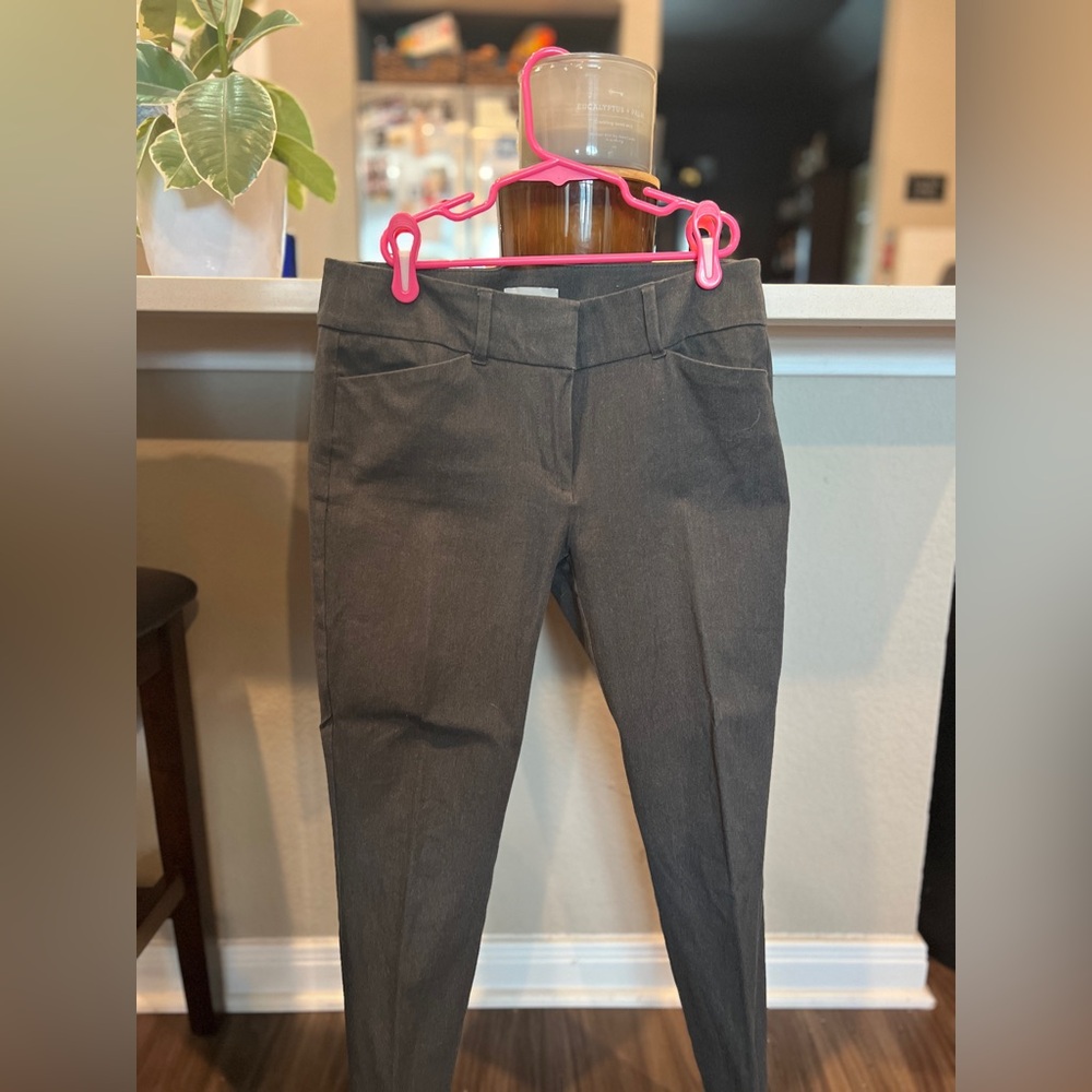 Loft grey work pants